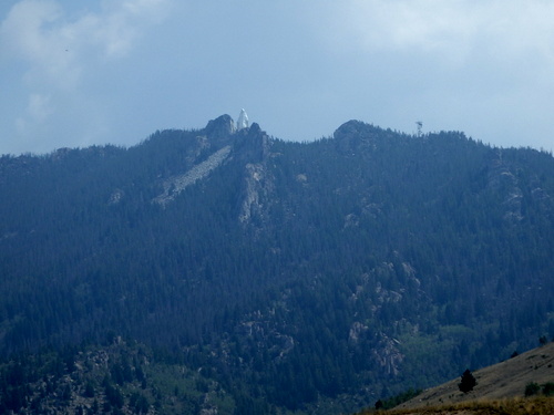 GDMBR: Our Lady of the Rockies Statue.